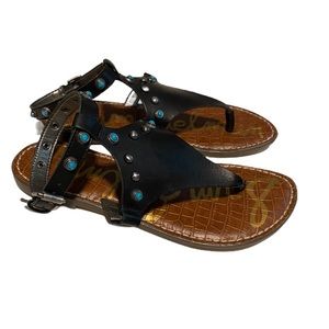 Sam Edelman Studded Flat Sandals.